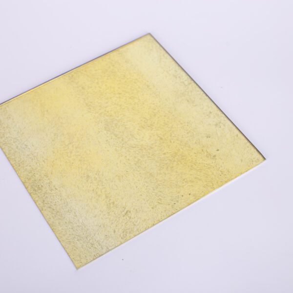 Zelta stikla svečturis/paliktnis